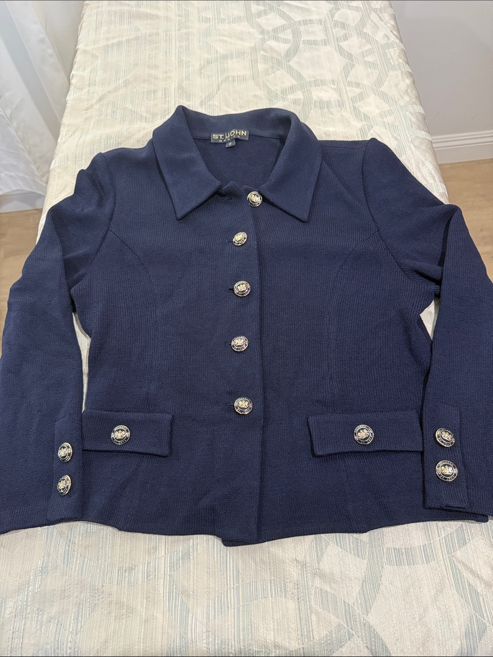 St John knit blazer